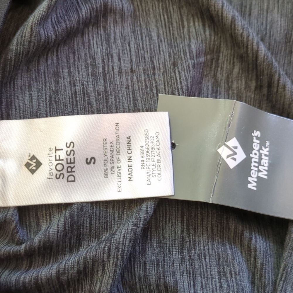Member's Mark Favorite Soft Dress, Pullover, Camo, Drawstring, Pockets!  NWT - Picture 12 of 13